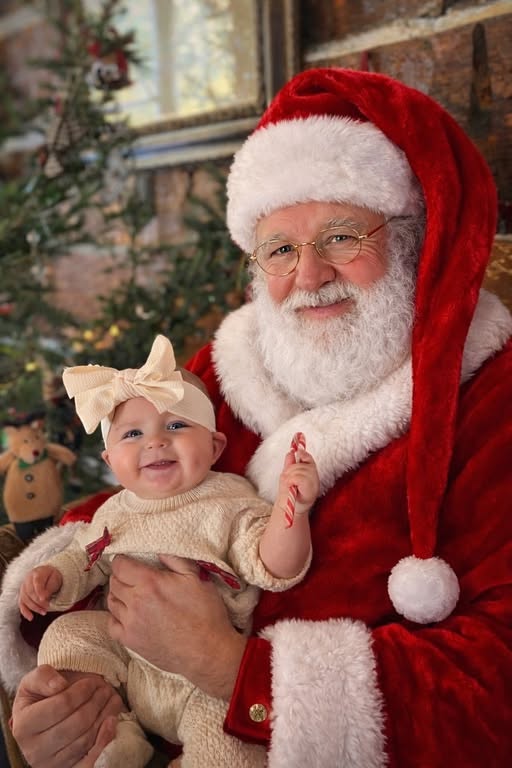 A little Christmas magic at Santa's Log House